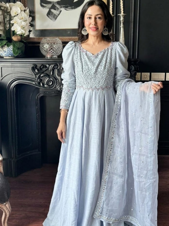 Sky Blue Festive